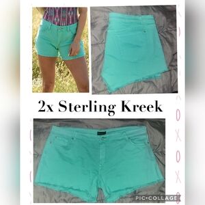 2x Sterling Kreek Shorts